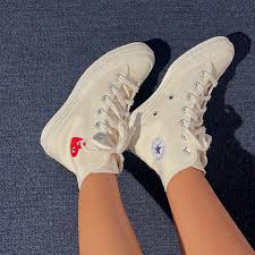 Converse Chuck Taylor Comme Des Garcons size  7W and 5M